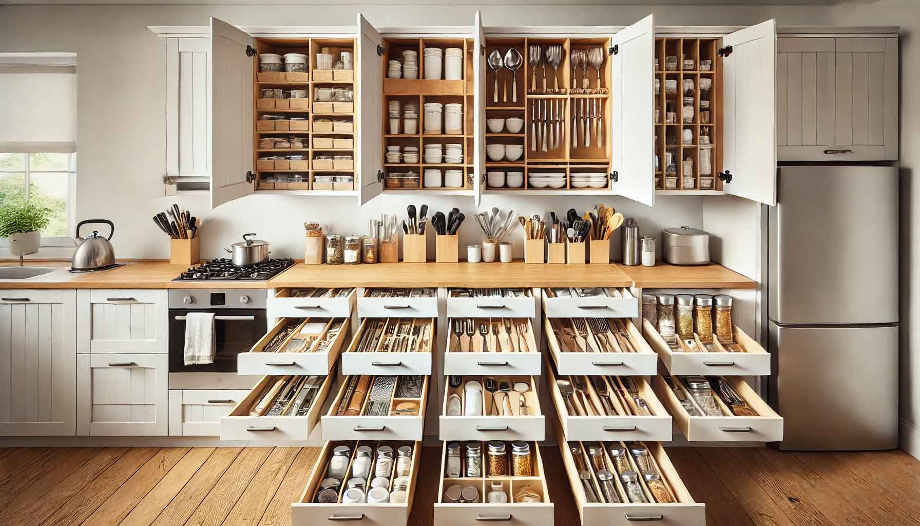 How to Organize Kitchen Drawers for Maximum Efficiency